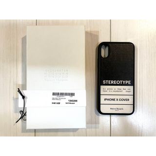 マルタンマルジェラ(Maison Martin Margiela)のMaison Margiela iPhone X ケース メゾンマルジェラMM6(その他)