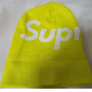 シュプリーム(Supreme)のシュプリームビックロゴビーニー(ニット帽/ビーニー)