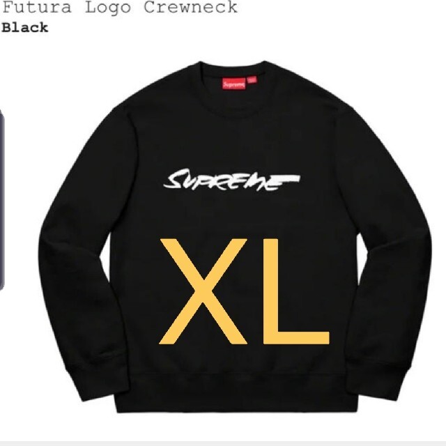 SUPREME Futura Logo Crewneck XL