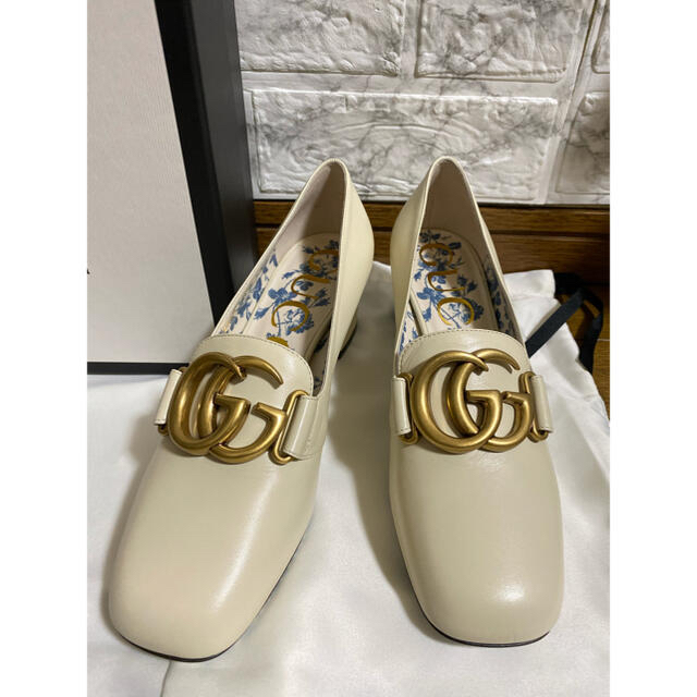 色々な Gucci - GUCCIビットスクエアパンプス花柄グッチ ハイヒール+