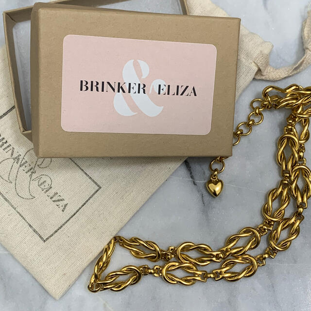 SNIDEL(スナイデル)のBrinker&Eliza LoveKnot ネックレス　herlipto レディースのアクセサリー(ネックレス)の商品写真