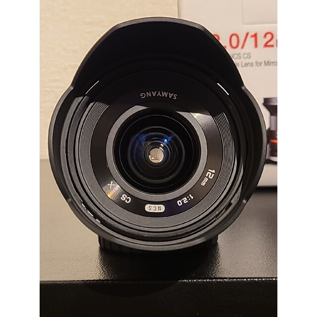 サムヤン 12mm F2.0 NCS CS ブラック Xマウント 富士フイルム 1