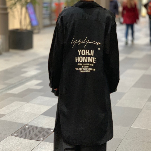 ソフトパープル yohji yamamoto スタッフコート | ochge.org