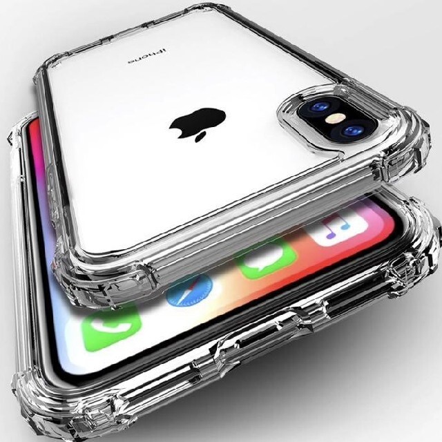 即日発送　大人気iPhoneXRケース クリア 強化TPU メンズのスーツ(スーツジャケット)の商品写真