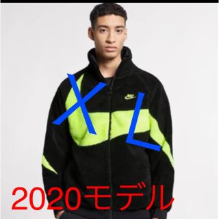 ナイキ(NIKE)のナイキ　ボアジャケット  xl ブラック/サンダー(ブルゾン)