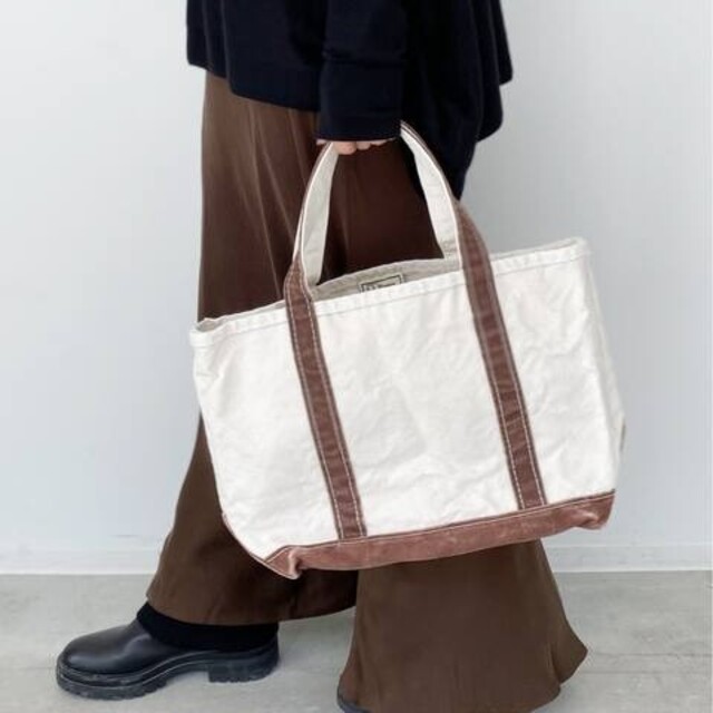 完売　L.L.BEAN Canvas tote bag Mサイズ　ブラウン