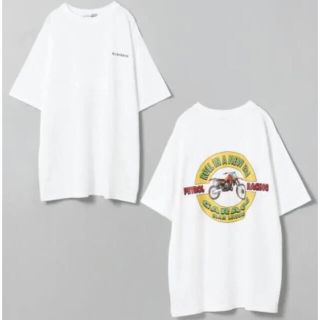 ジーナシス(JEANASIS)のJEANASIS 【YOGA】バイクモチーフプリントT(Tシャツ(半袖/袖なし))