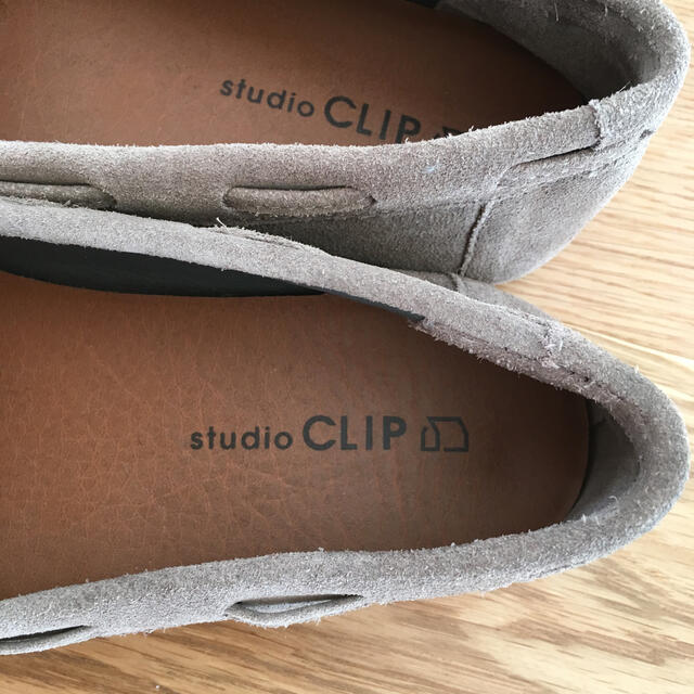 STUDIO CLIP(スタディオクリップ)の美品✨studio CLIP  フェイクスエードモカシンシューズ レディースの靴/シューズ(スリッポン/モカシン)の商品写真