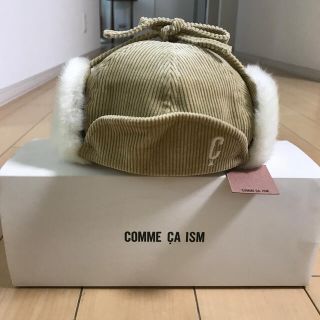 コムサイズム(COMME CA ISM)のコムサイズム☆耳当て付きキャップ(帽子)