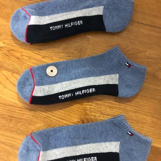 トミーヒルフィガー(TOMMY HILFIGER)の新品トミーヒルフィガーTOMMY HILFIGERメンズソックス3足セット502(ソックス)