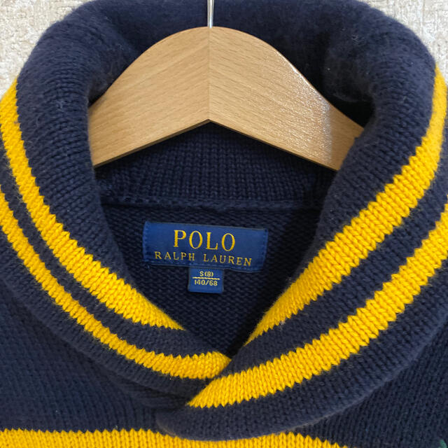 POLO RALPH LAUREN(ポロラルフローレン)のKITTY様専用　ポロラルフローレン　綿セーター　140cm キッズ/ベビー/マタニティのキッズ服男の子用(90cm~)(Tシャツ/カットソー)の商品写真