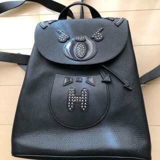 (美品) ヒステリックグラマー　ヒスベア　レザー　リュック　バックパック　可愛い