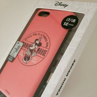 ディズニー(Disney)のiPhone7/8SE2 ディズニー ミニー ストラップケース(iPhoneケース)