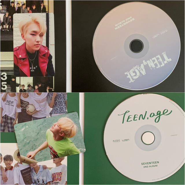 SEVENTEEN(セブンティーン)のTeen, Age 2種セット エンタメ/ホビーのCD(K-POP/アジア)の商品写真