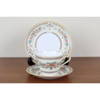 エインズレイ(Aynsley China)のエインズレイ　トリオ　ティーカップ　ケーキ皿　プレート　ヴィンテージ　イギリス(食器)