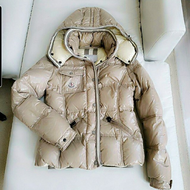 MONCLER ダウンコート ダウンジャケット クインシー ベージュ 0 ...