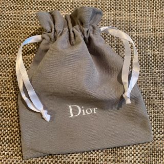 ディオール(Dior)の大活躍　新品　ディオール　布巾着　ポーチ　保存袋　便利でオシャレ(小物入れ)