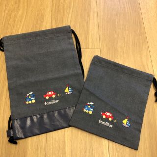 ファミリア(familiar)の【新品】ファミリア 巾着(ランチボックス巾着)