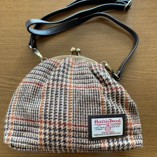 ハリスツイード(Harris Tweed)のハリスツイードがま口ショルダーバック(ショルダーバッグ)