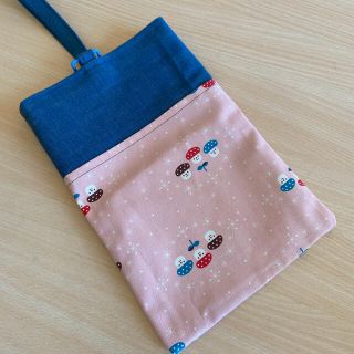 入園グッズ　上履き入れ　ハンドメイド(バッグ/レッスンバッグ)