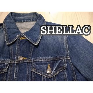 シェラック(SHELLAC)のSHELLAC　デニムジャケット　Gジャン　Mサイズ(Gジャン/デニムジャケット)