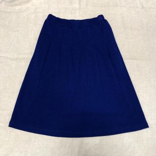 最終価格【SARAH WEAR】ロイヤルブルー　膝下ウールスカート(ひざ丈スカート)