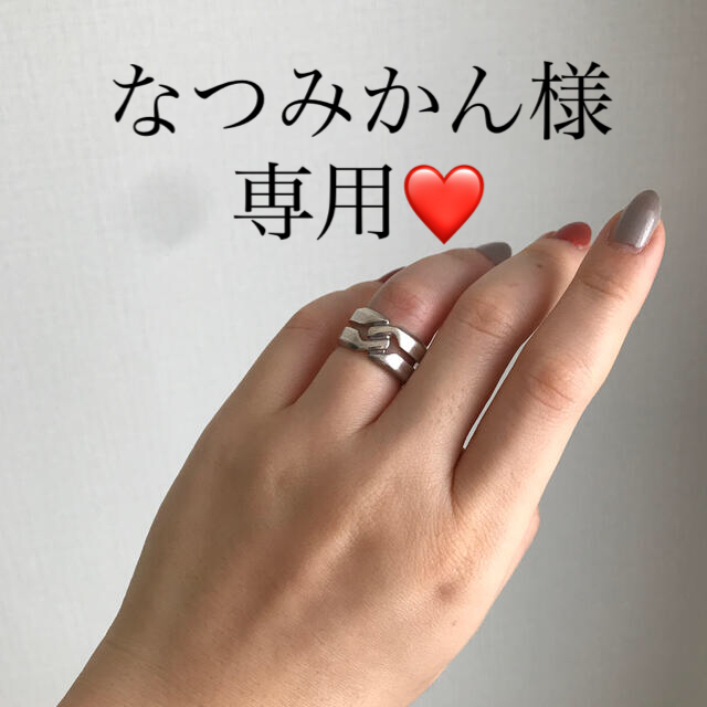 Gucci(グッチ)のなつみかん様専用❤️Gucci/グッチ リング/指輪 レディースのアクセサリー(リング(指輪))の商品写真