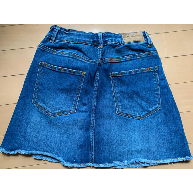 ZARA(ザラ)のザラ   デニムスカート　140 キッズ/ベビー/マタニティのキッズ服女の子用(90cm~)(スカート)の商品写真