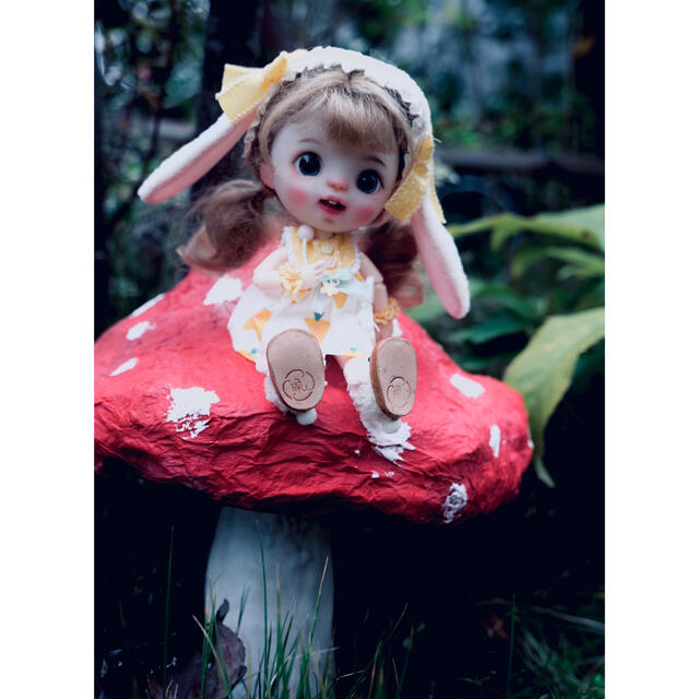 オビツ11粘土人形　オリジナル人形　ドール　OB11 創作人形 ハンドメイドのぬいぐるみ/人形(人形)の商品写真