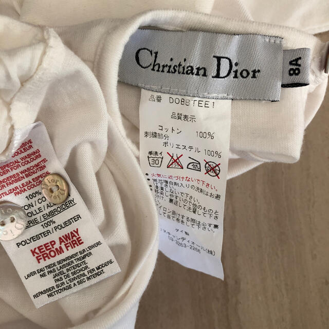 Christian Dior(クリスチャンディオール)のクリスチャン　ディオール8a(120 〜130) キッズ/ベビー/マタニティのキッズ服女の子用(90cm~)(Tシャツ/カットソー)の商品写真