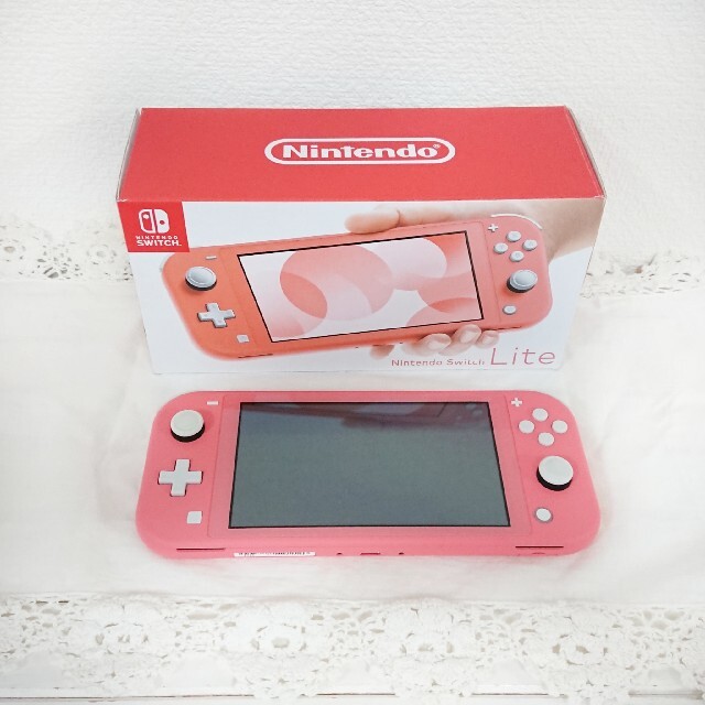 美品】Nintendo Switch Lite コーラル 本体セット | angeloawards.com