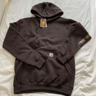 カーハート(carhartt)のCarhartt パーカー　ダークブラウン　新品未使用(パーカー)