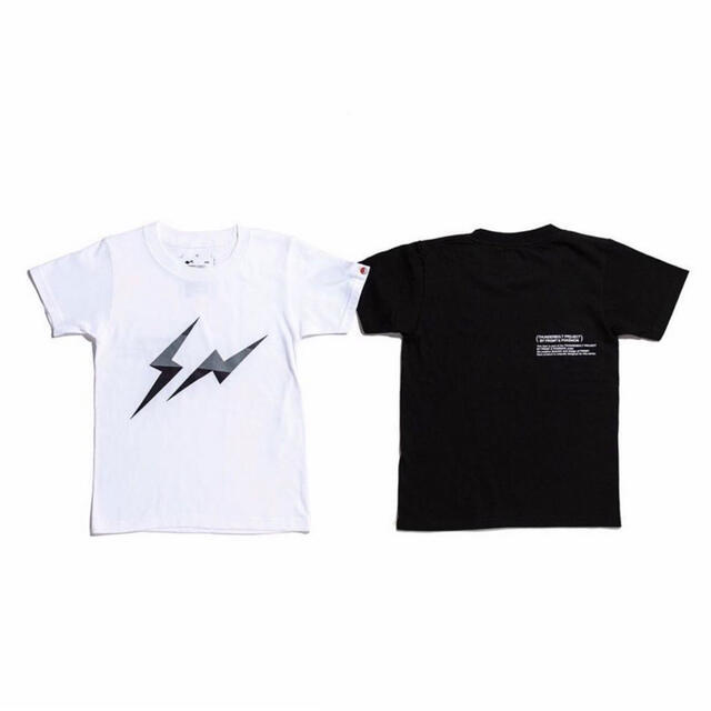 FRAGMENT(フラグメント)のTHUNDERBOLT PROJECT サンダーロゴ ブラック Ｔシャツ ＸＬ メンズのトップス(Tシャツ/カットソー(半袖/袖なし))の商品写真