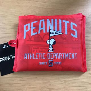 ピーナッツ(PEANUTS)の【新品】スヌーピー　エコバッグ　 ショッピングバッグ　お買い物バッグ(エコバッグ)