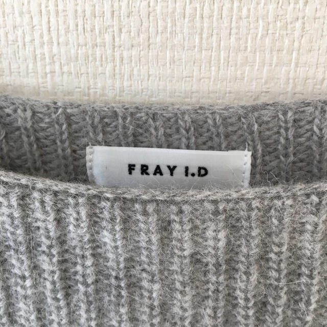 FRAY I.D(フレイアイディー)の【_mn shop様専用】RAY I.D アンゴラニット&フレアインナー レディースのトップス(ニット/セーター)の商品写真