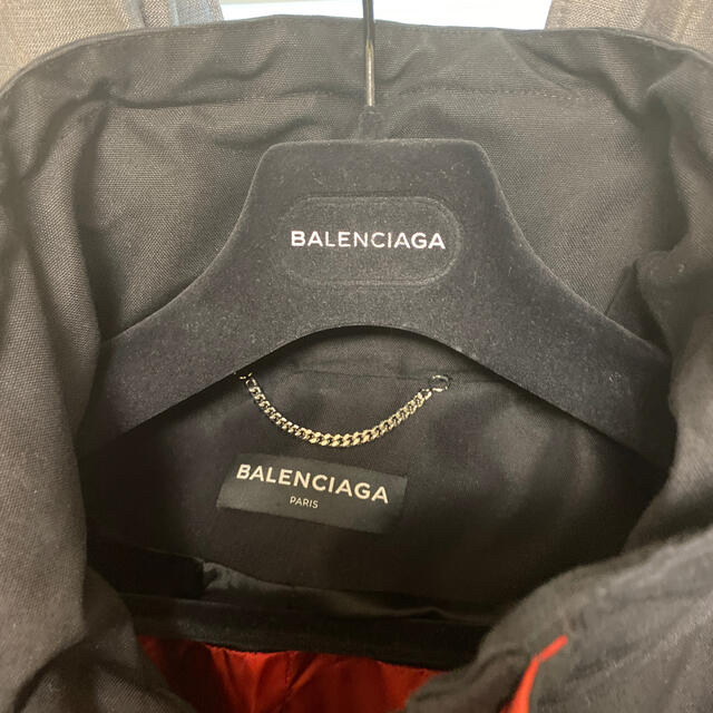 Balenciaga(バレンシアガ)の登坂広臣着用　BALENCIAGA バレンシアガ 17AW Cシェイプパーカー  メンズのジャケット/アウター(ダウンジャケット)の商品写真