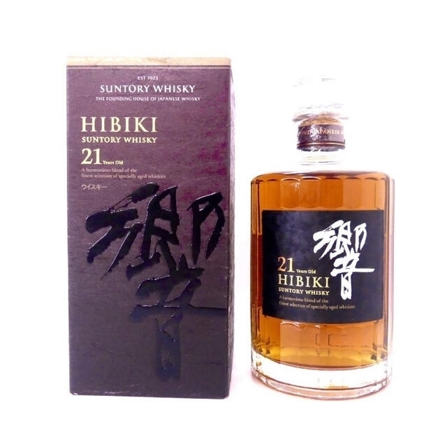 酒サントリー HIBIKI 響 21年 43% グレンフィデック12年　2本セット