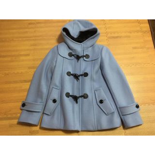 バーバリーブルーレーベル(BURBERRY BLUE LABEL)のブルーレーベルクレストブリッジ　ダッフルコート　サイズ38(ダッフルコート)