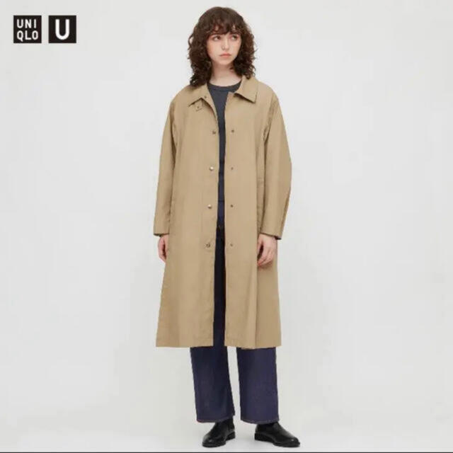 UNIQLO(ユニクロ)のph45様専用　ライトロングコート レディースのジャケット/アウター(ロングコート)の商品写真