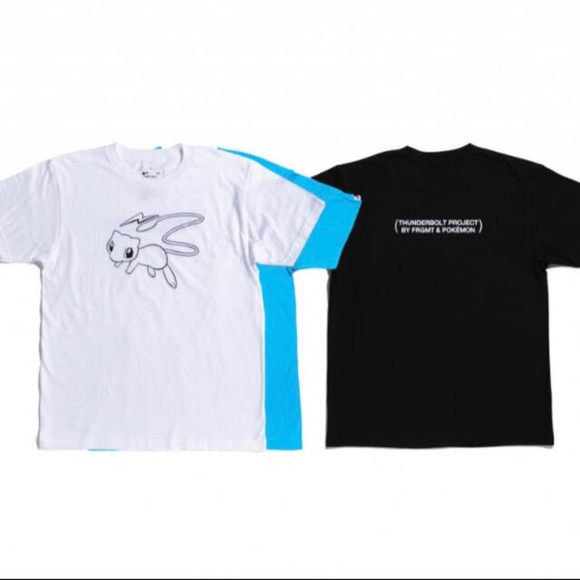 FRAGMENT(フラグメント)のTHUNDERBOLT PROJECT ミュウ ブラック Ｔシャツ ＸＬサイズ メンズのトップス(Tシャツ/カットソー(半袖/袖なし))の商品写真