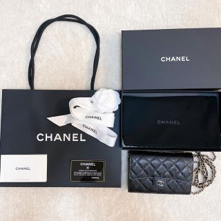 シャネル(CHANEL)のCHANEL シャネル マトラッセ チェーンウォレット 　(財布)