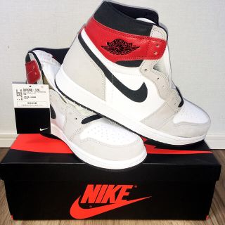 ナイキ(NIKE)のNIKE AIR JORDAN 1 HIGH OG Smoke Grey(スニーカー)