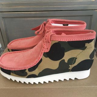 アベイシングエイプ(A BATHING APE)の【27.5】A BATHING APE clarks ワラビー(ブーツ)