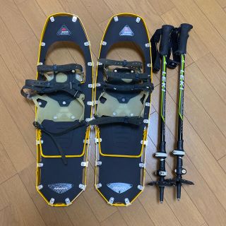 エムエスアール(MSR)のMSR スノーシュー　& LEKI Quantum(登山用品)