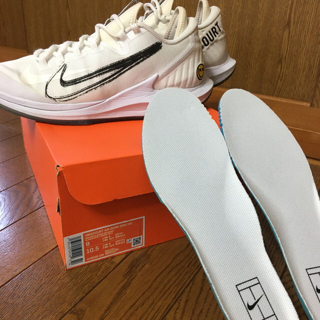 NIKEテニスシューズ ナイキ エアズーム ゼロ27㎝ | フリマアプリ ラクマ