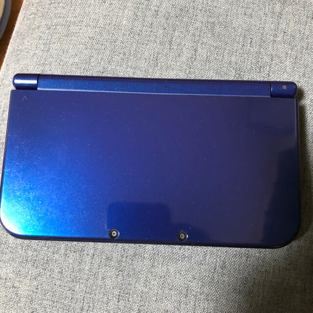 ニンテンドー3DS(ニンテンドー3DS)の3DS LL メタリックブルー　本体　美品 エンタメ/ホビーのゲームソフト/ゲーム機本体(家庭用ゲーム機本体)の商品写真