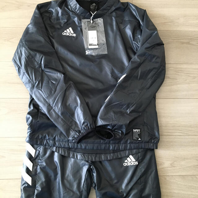 adidas - 新品タグ付 アディダス裏起毛 ウィンドブレーカー上下 adidas - 新品タグ付 アディダス裏起毛 ウィンドブレーカー上下