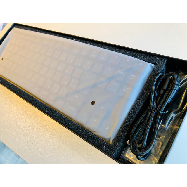 【未使用品】世界最薄メカニカルキーボード　Keychron K1 青軸スマホ/家電/カメラ