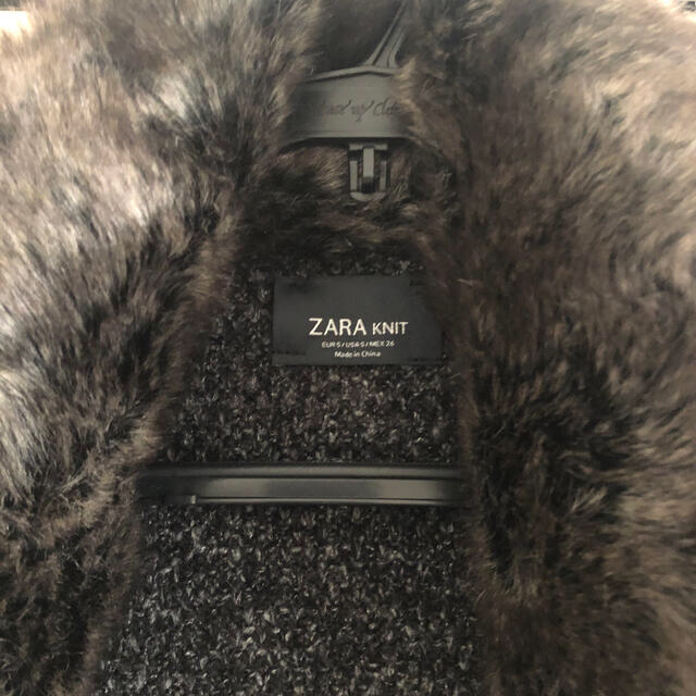 ZARA(ザラ)のZARA ニットコート レディースのジャケット/アウター(ニットコート)の商品写真