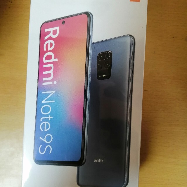 新品未開封 Redmi Note 9S 64GB オーロラブルー-